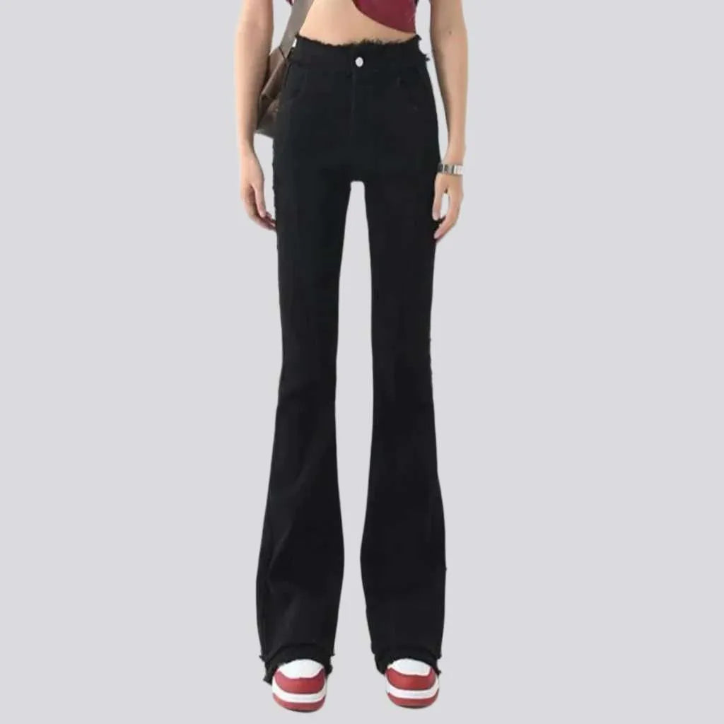 Street women's vintage jeans