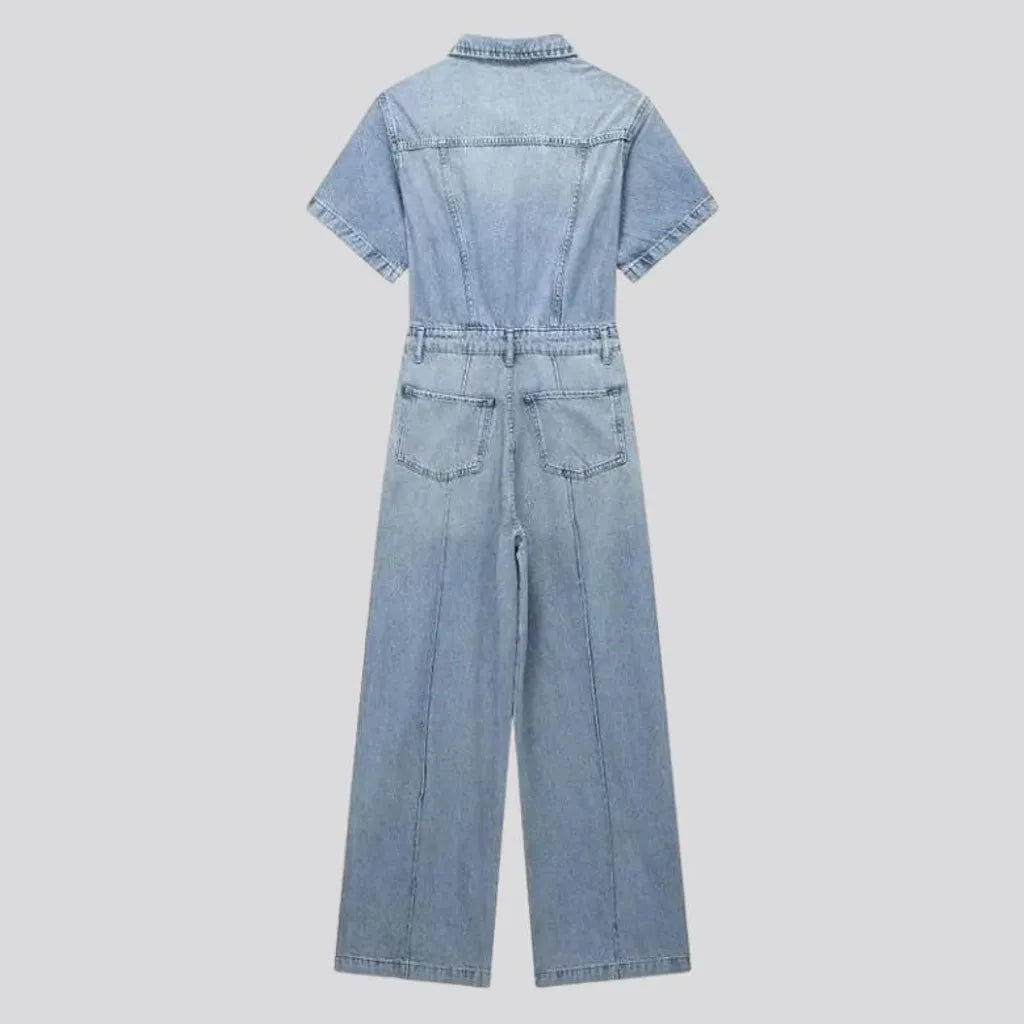 Denim jumpsuit for ladies