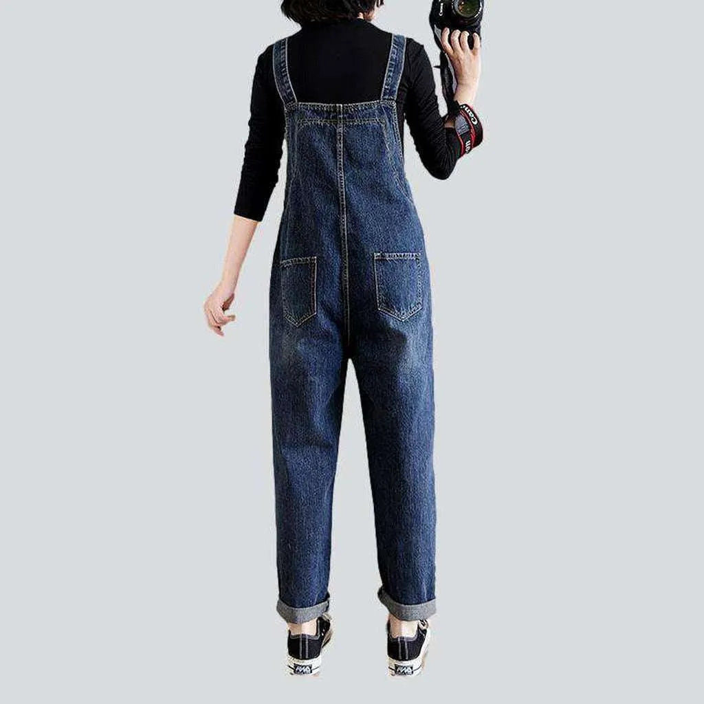 90s denim overall for women