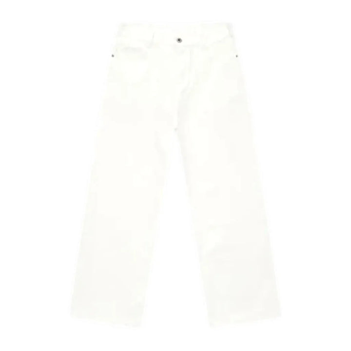 90s Fashion Street Style Men's Jeans - White