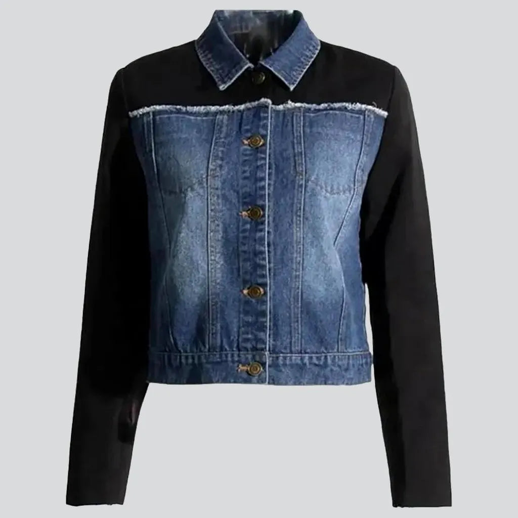 Fashion women's jeans jacket