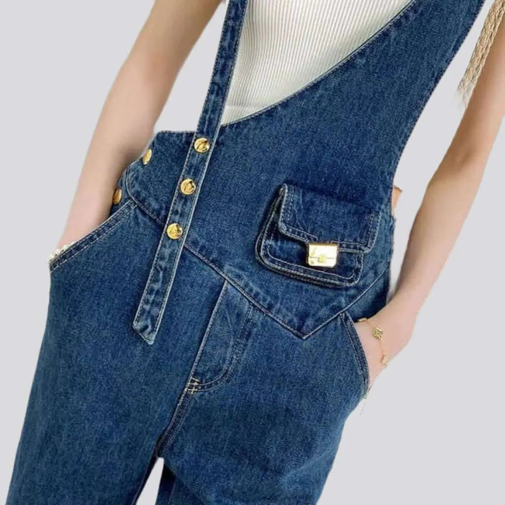 90s women's jean dungaree