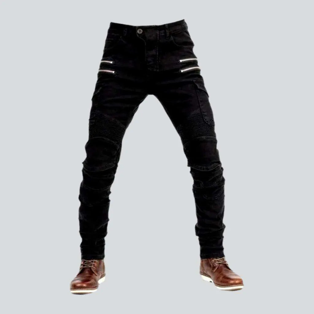 Protective motorcycle jeans
 for men