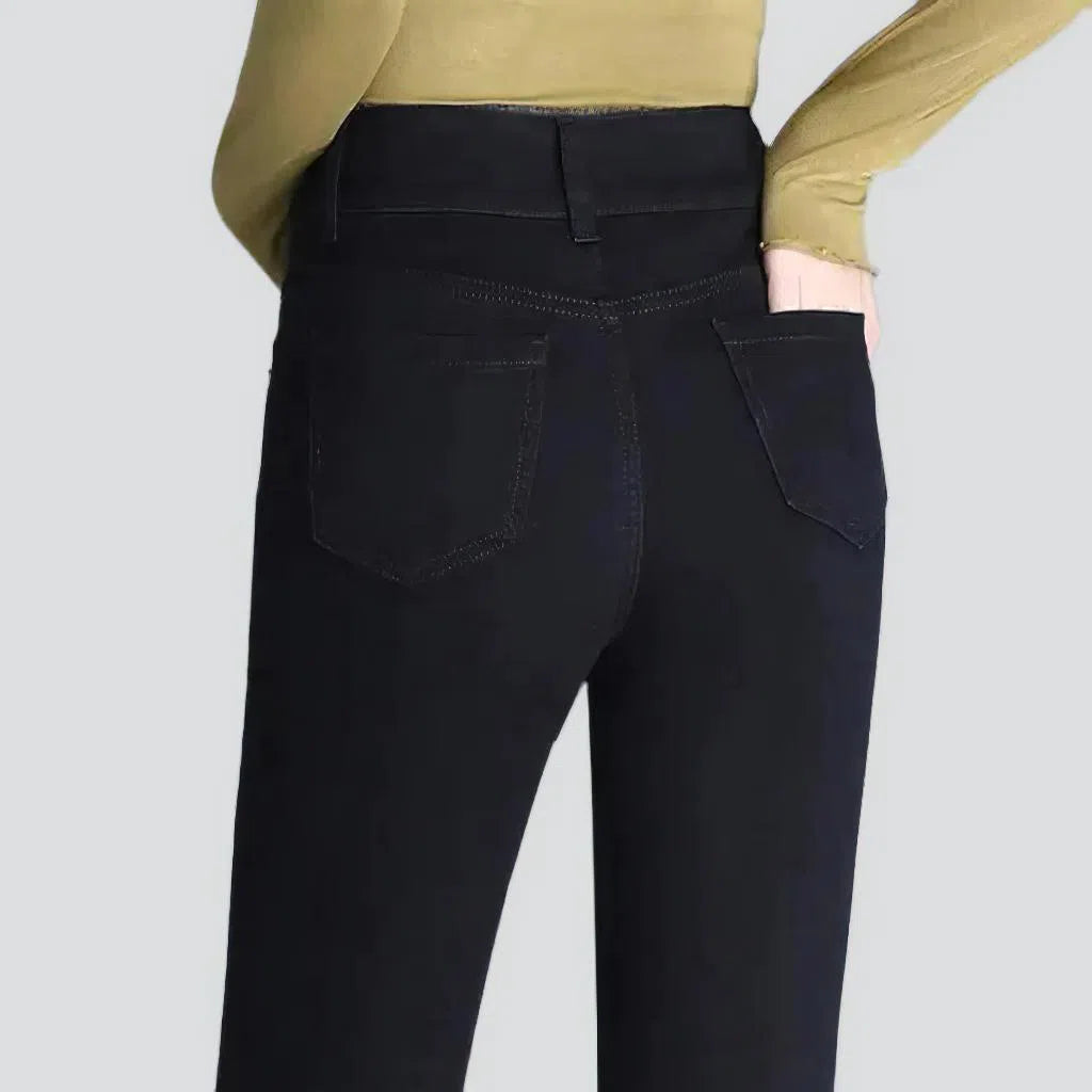 Insulated fleece jeans
 for ladies