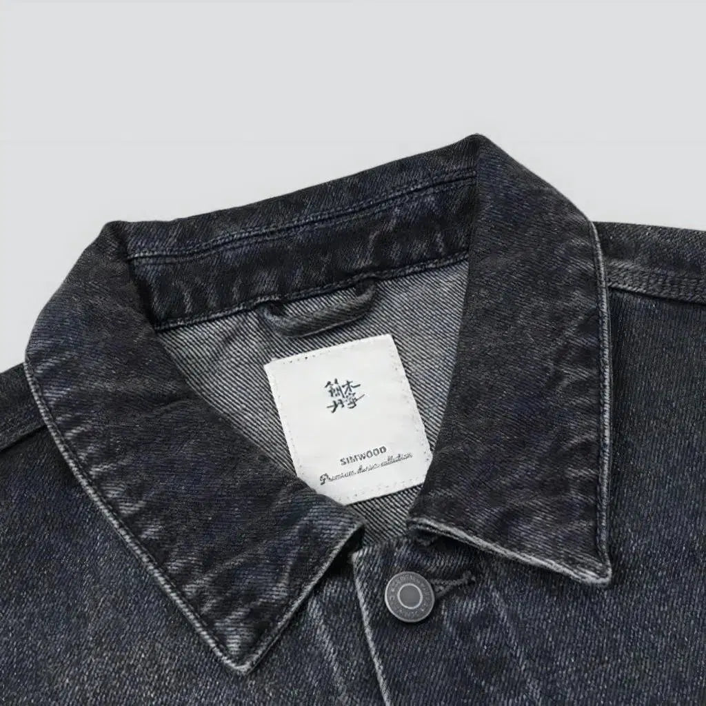 Fashion men's jeans jacket