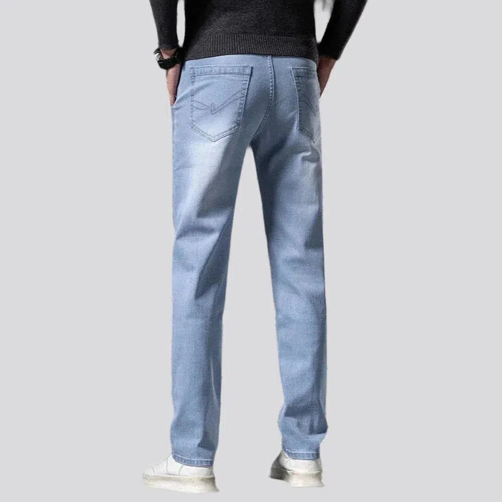 Tapered men's jeans