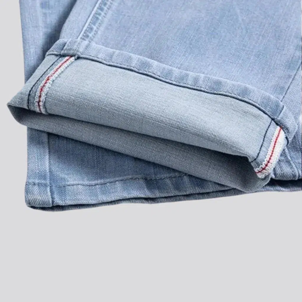 Tapered men's jeans