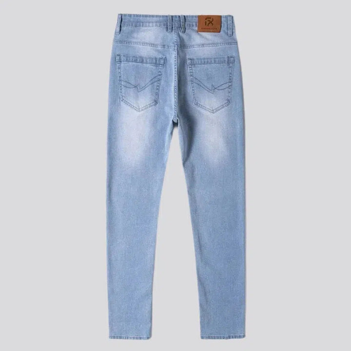 Tapered men's jeans