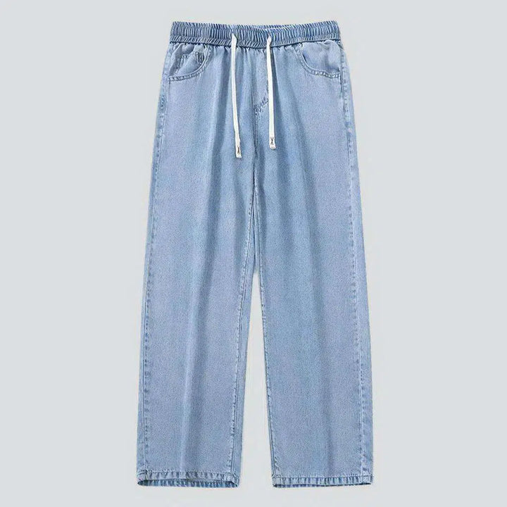 Vintage stonewashed men's jean pants