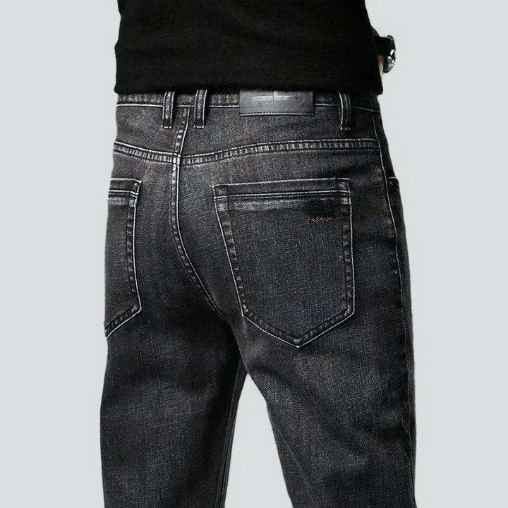 Dark men's vintage jeans