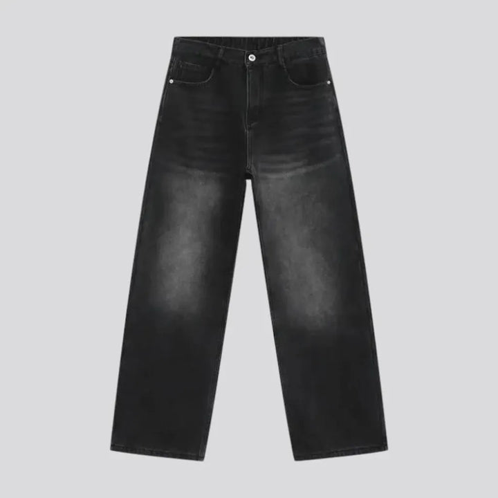 Faded wash stylish men's jeans