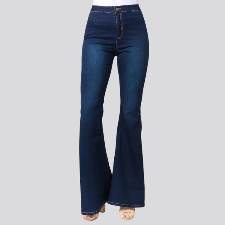 Stylish bootcut jeans for women