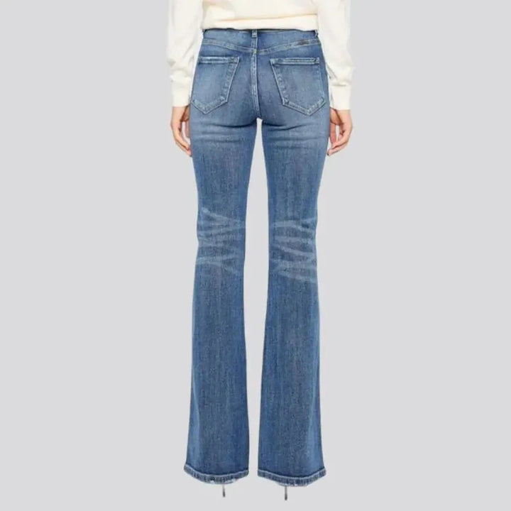 Flared fashion jeans
 for women