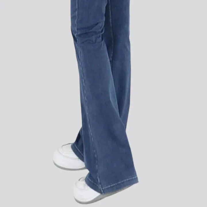 Street floor-length jeans
 for women