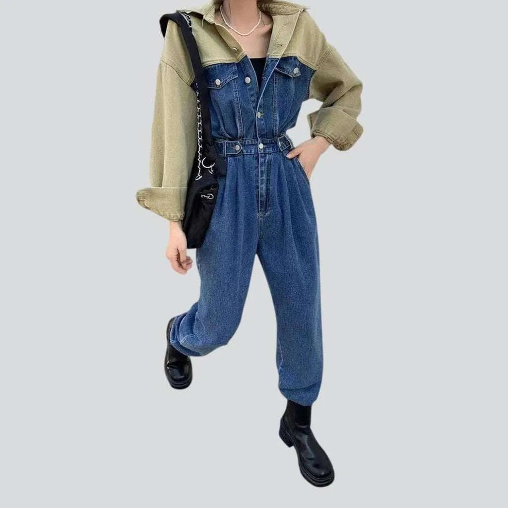 Stylish jeans jumpsuit for ladies