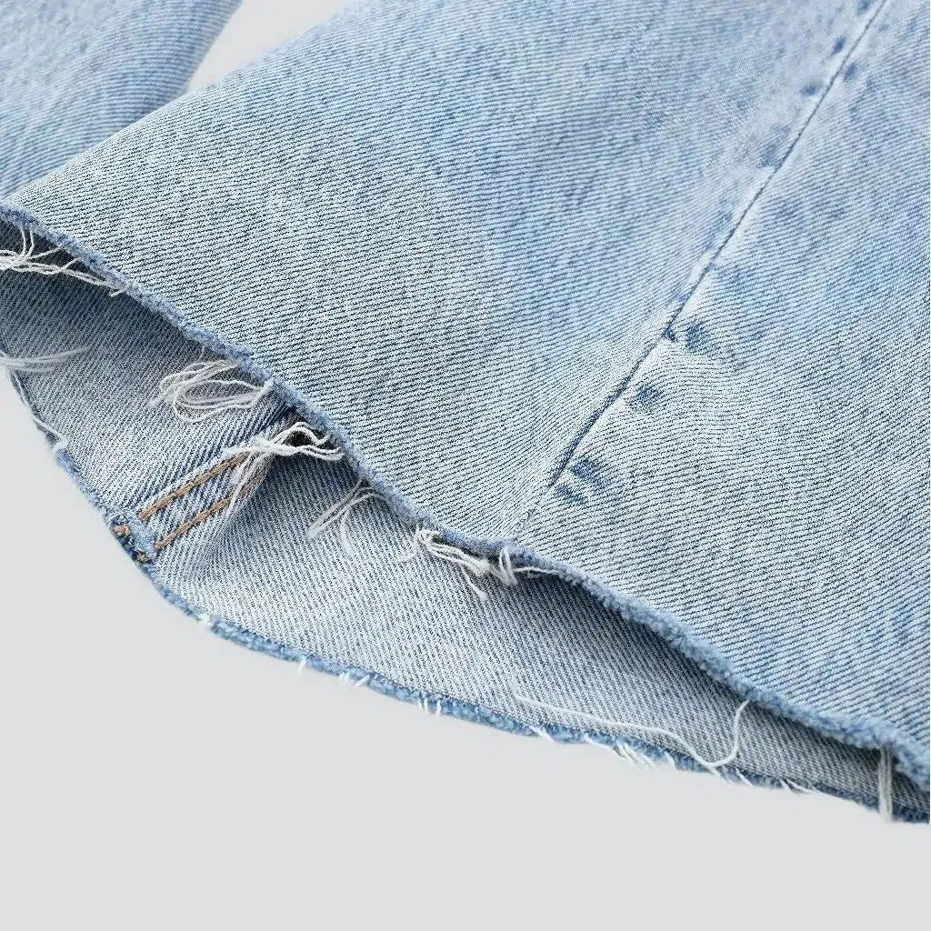 Baggy distressed jeans
 for women