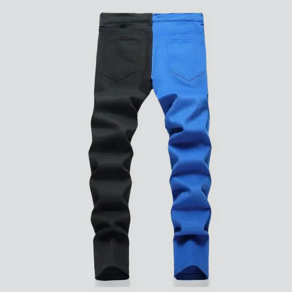 Men's color jeans