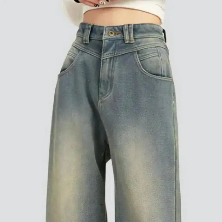 Y2k insulated jeans
 for women