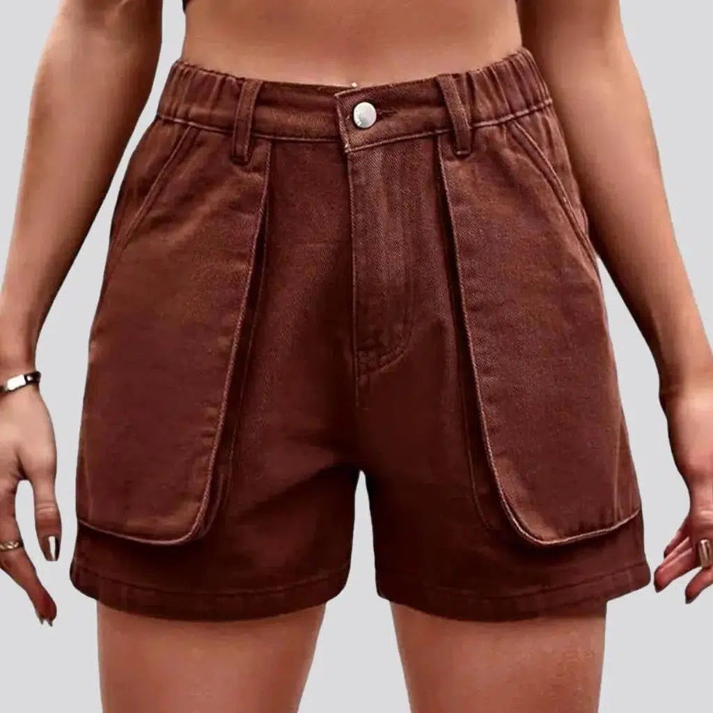 Y2k denim shorts
 for women