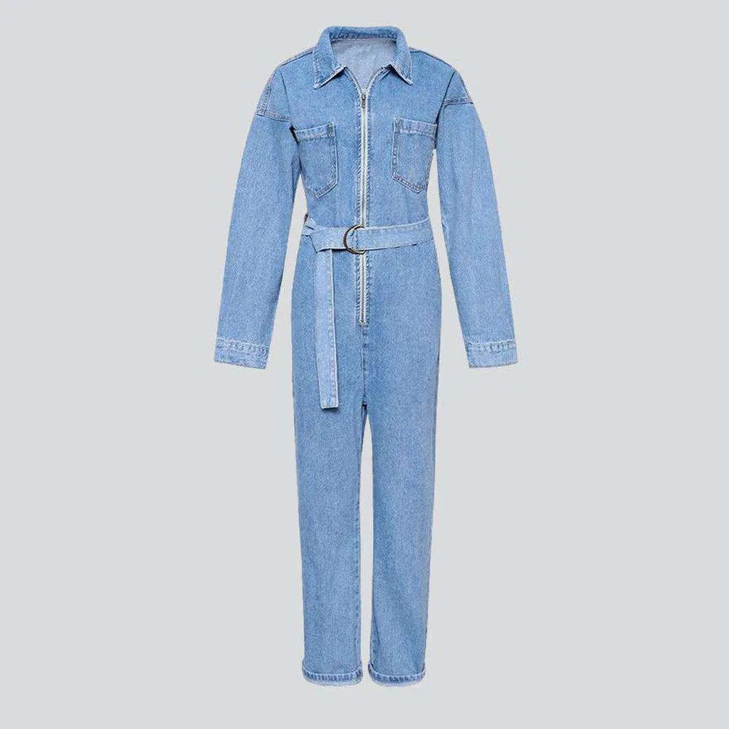 90s oversized jeans women's jumpsuit