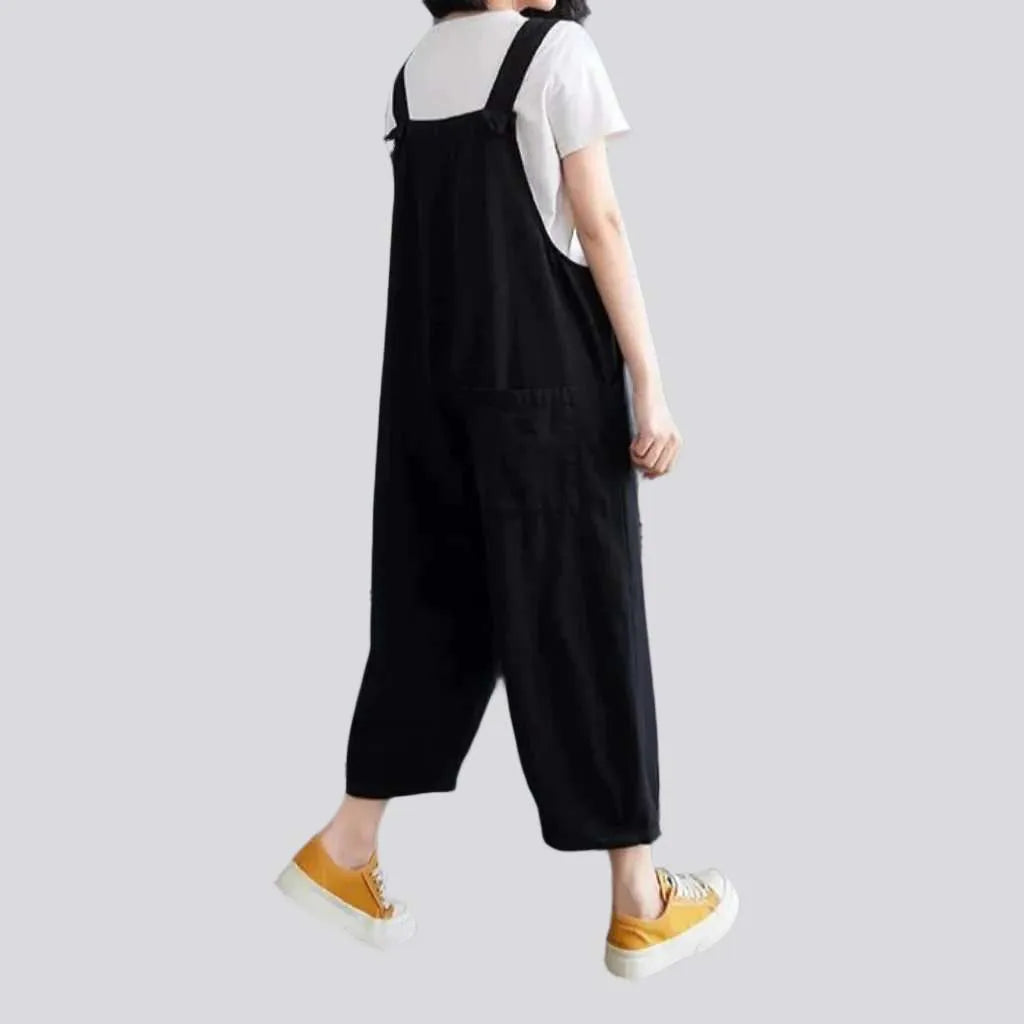 Stylish jean dungaree for ladies