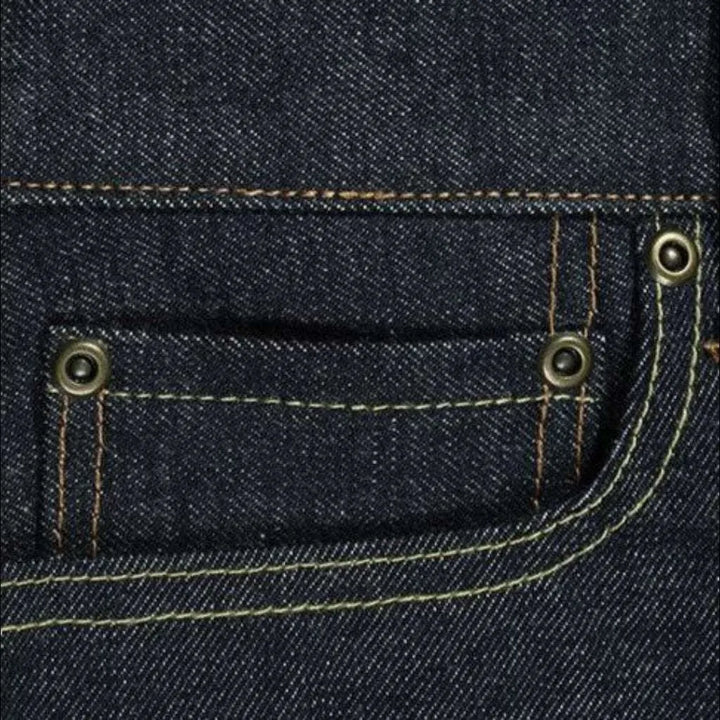 High quality self-edge jeans