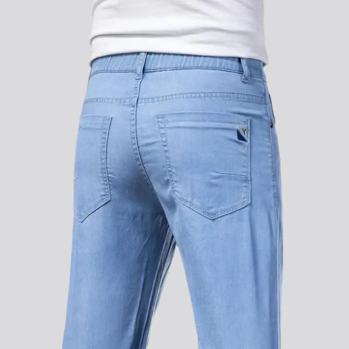 Lyocell men's tapered jeans