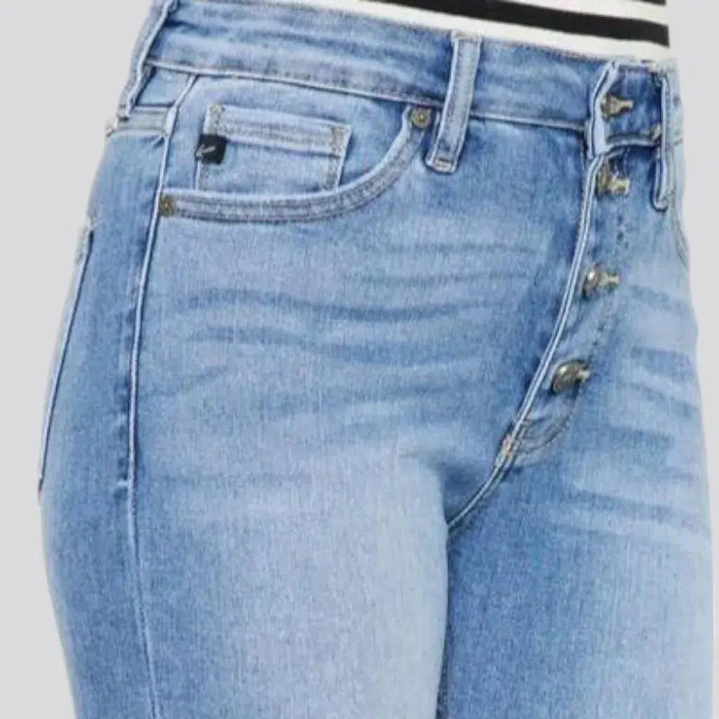 Skinny women's grunge jeans