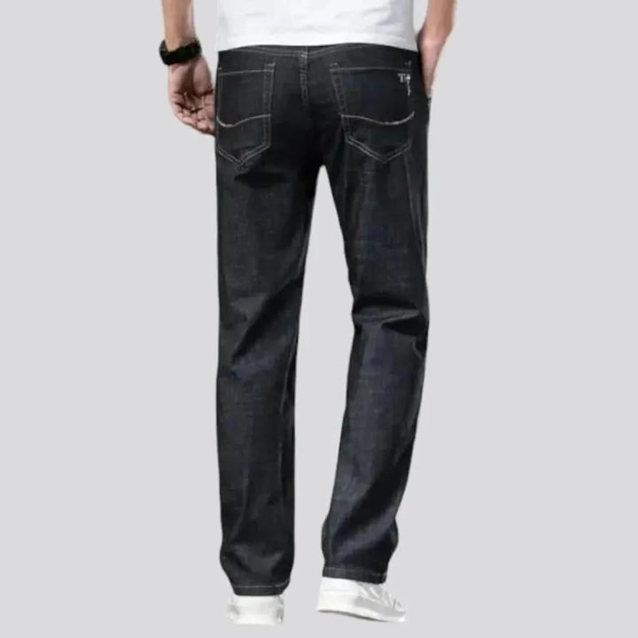 Thin men's lyocell jeans