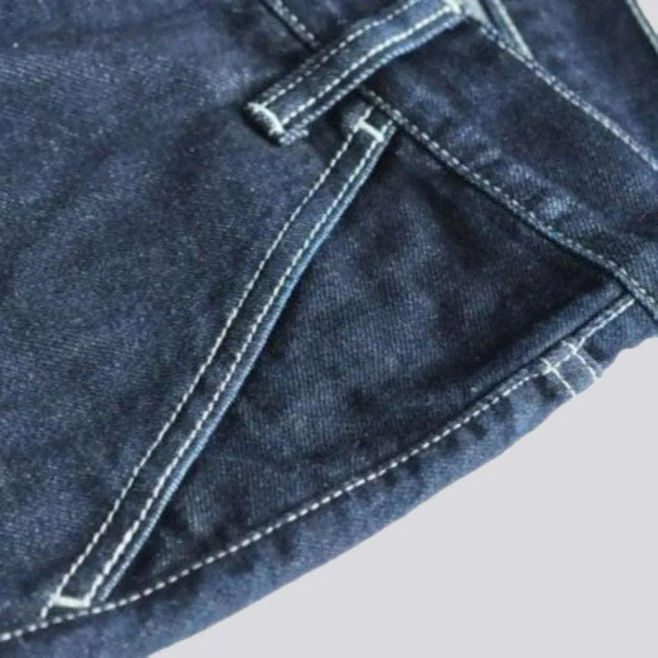 Selvedge men's jeans shorts