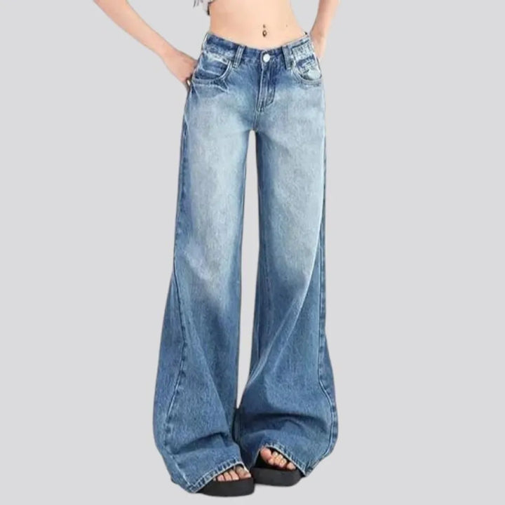 Baggy floor-length jeans
 for women | Jeans4you.shop