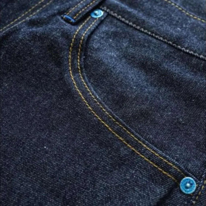 Mid-weight men's self-edge jeans