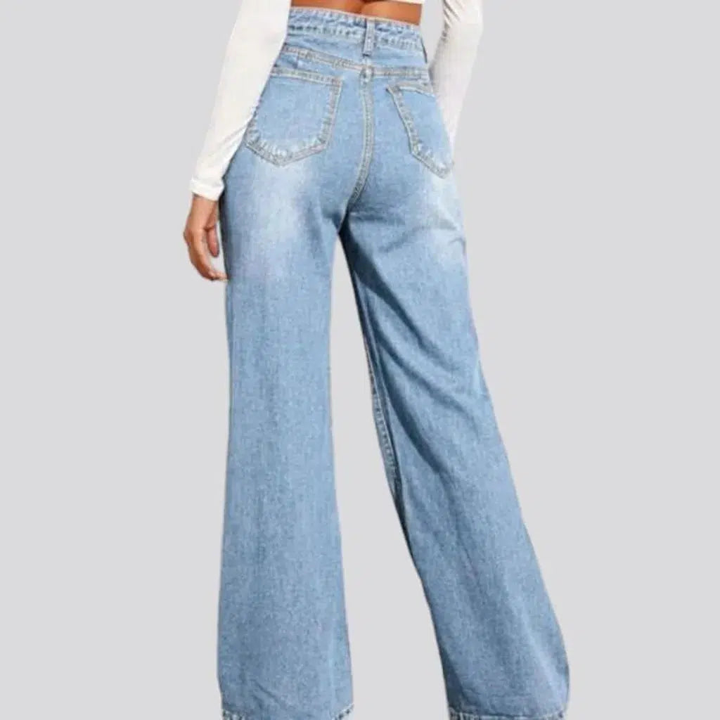 Baggy jeans
 for ladies