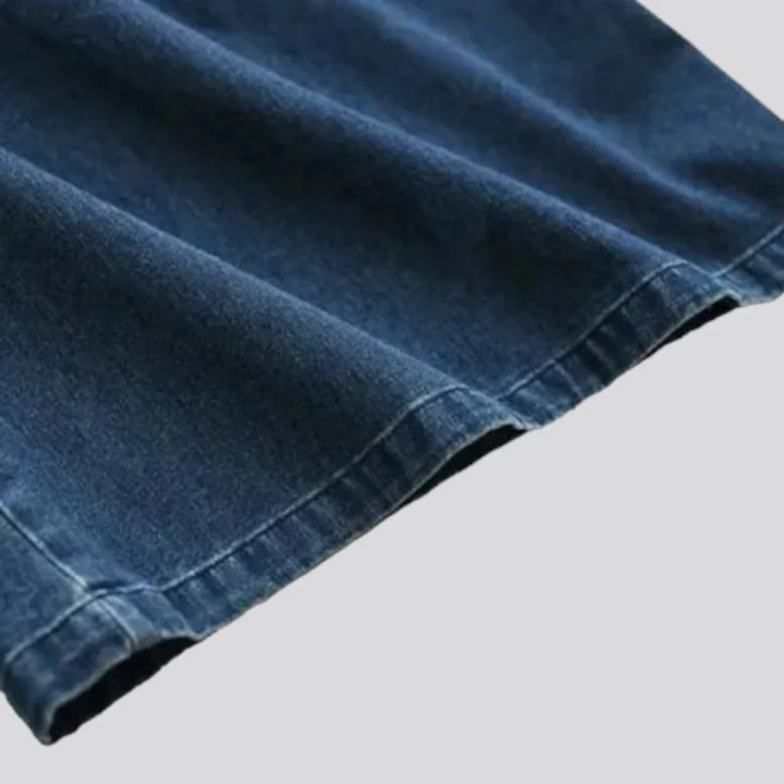 Culottes street denim pants
 for ladies