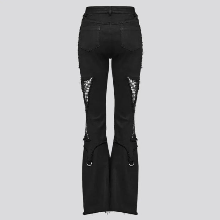 Bootcut gothic jeans
 for ladies