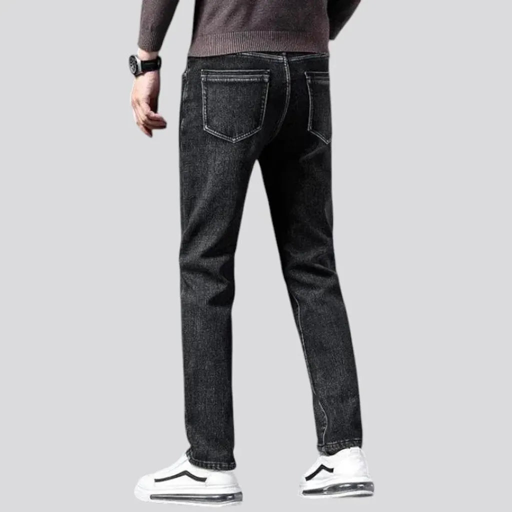 Soft stretchy men's jeans