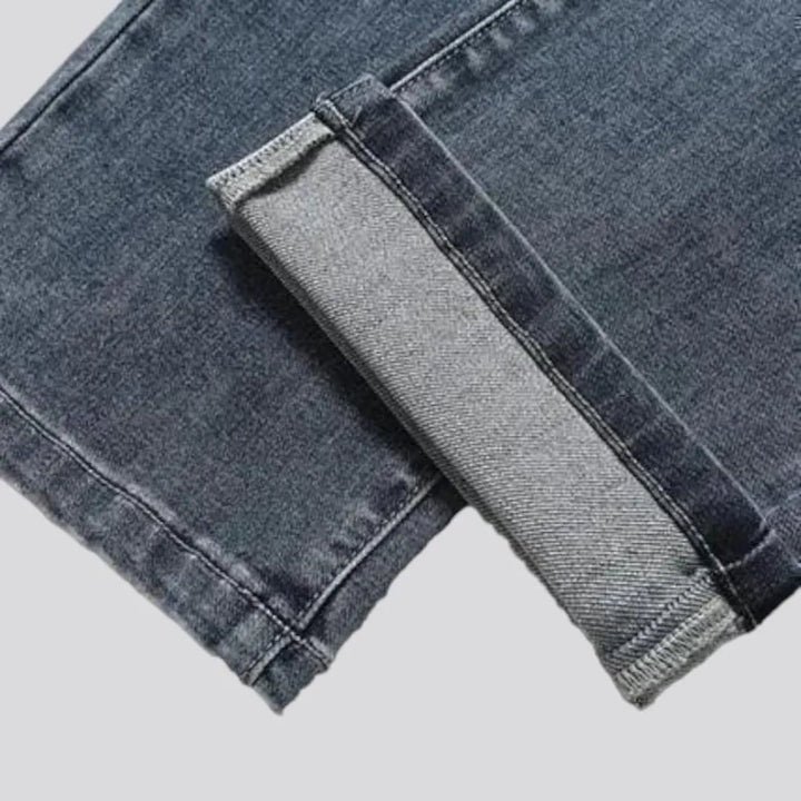 Tapered men's lyocell jeans