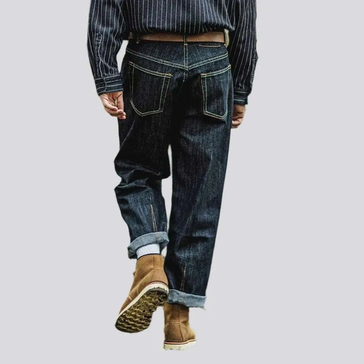 90s men's mid-waist jeans