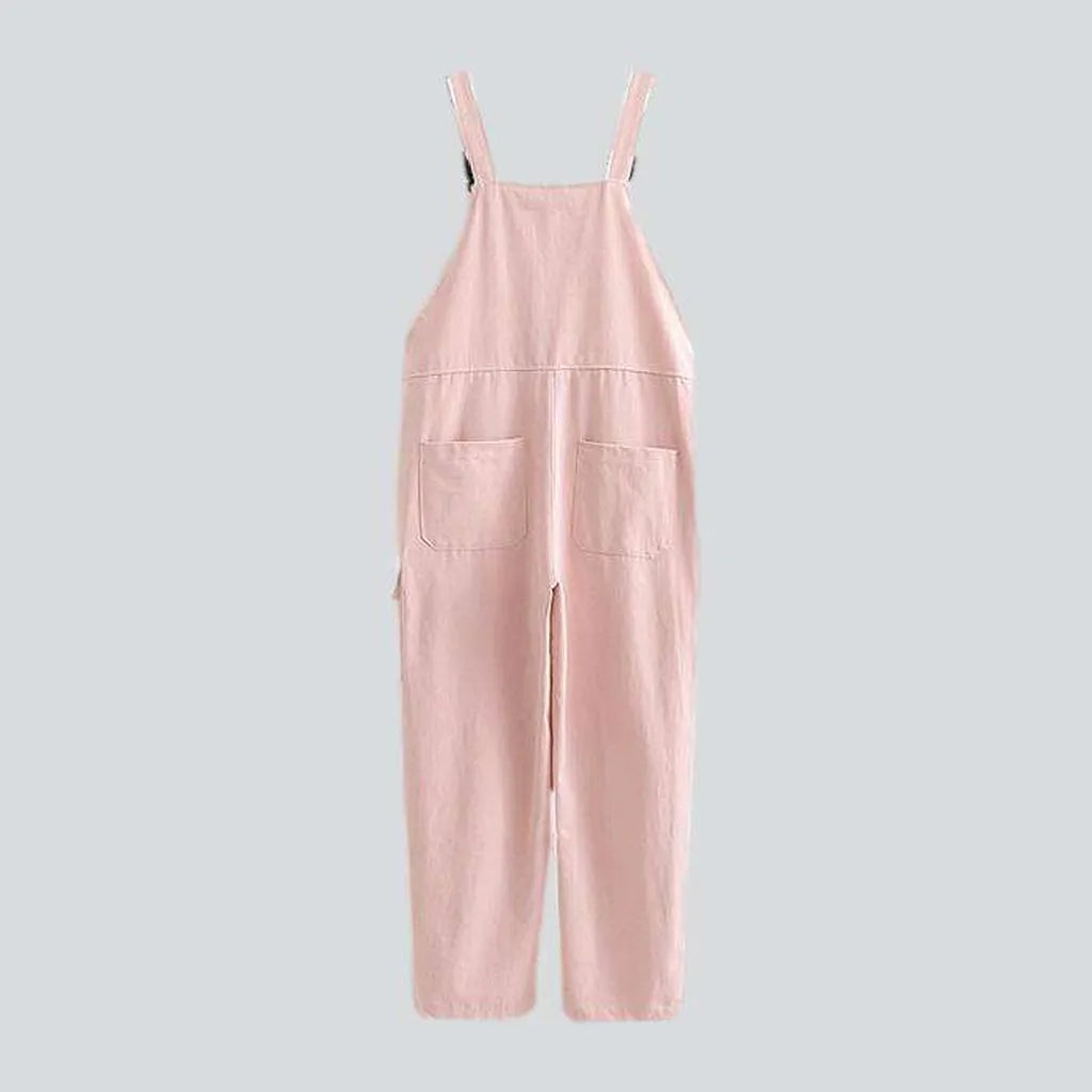 Trendy women's loose fit overall