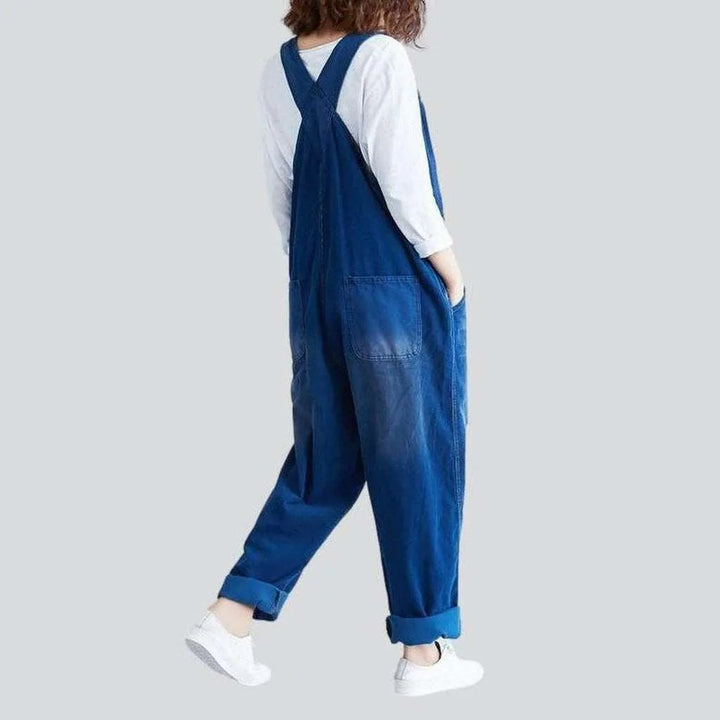 Jean dungaree for women