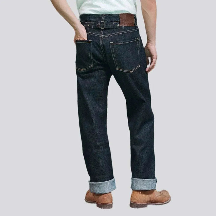 Back cinch 23oz selvedge jeans