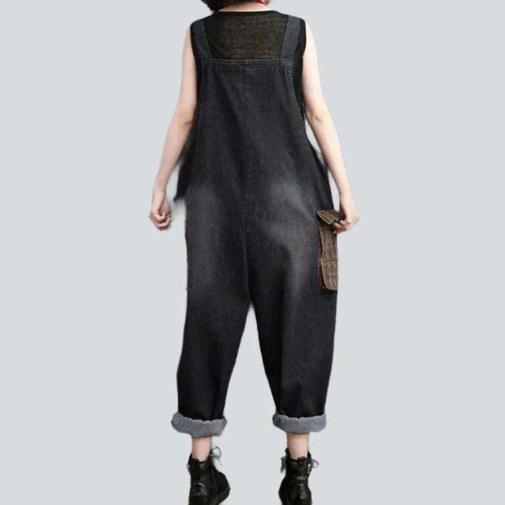 Fashion women's denim overall