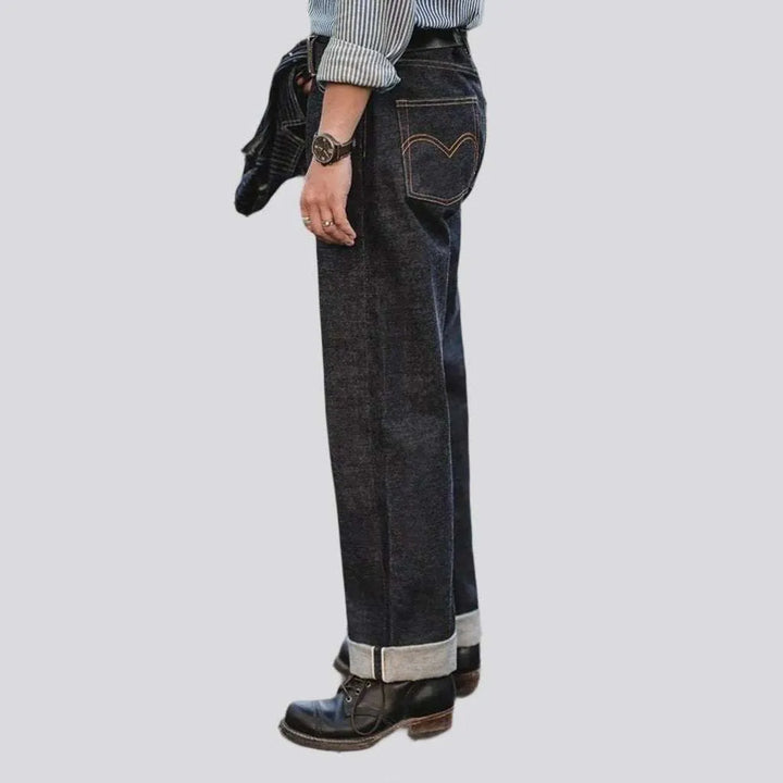 High quality self-edge jeans