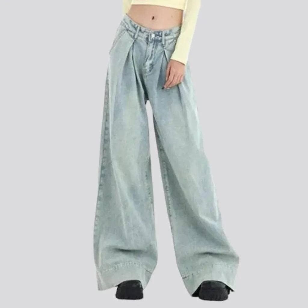 Vintage mid-waist jeans
 for ladies | Jeans4you.shop