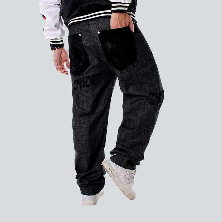 Hip-hop jeans for men