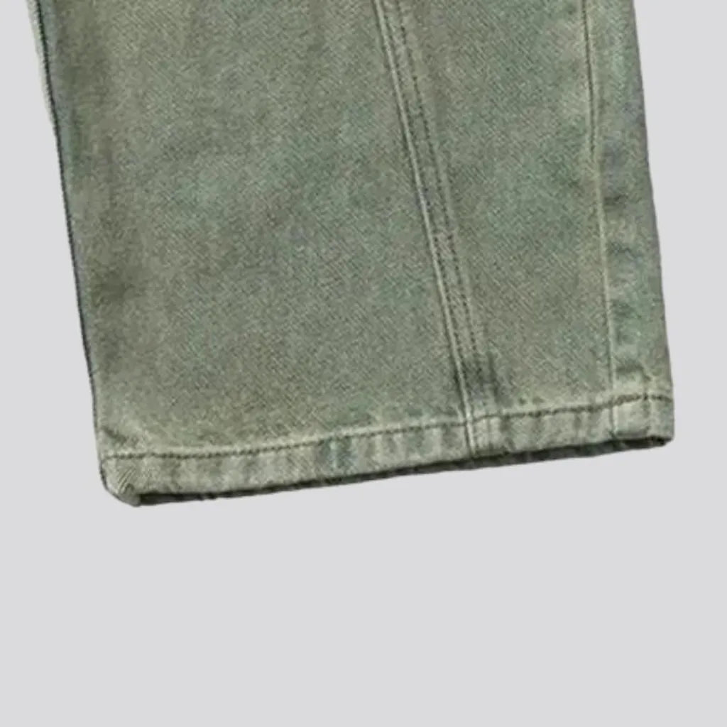 Baggy ground jeans
 for men