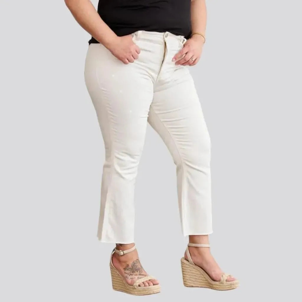 Sand high-waist jeans
 for ladies