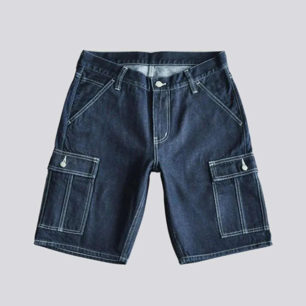 Selvedge men's jeans shorts