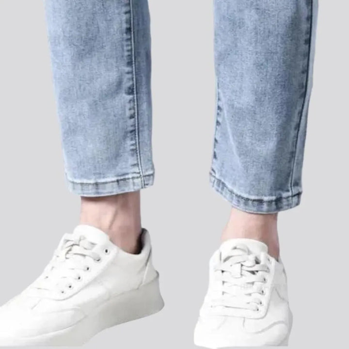 Men's ankle-length jeans