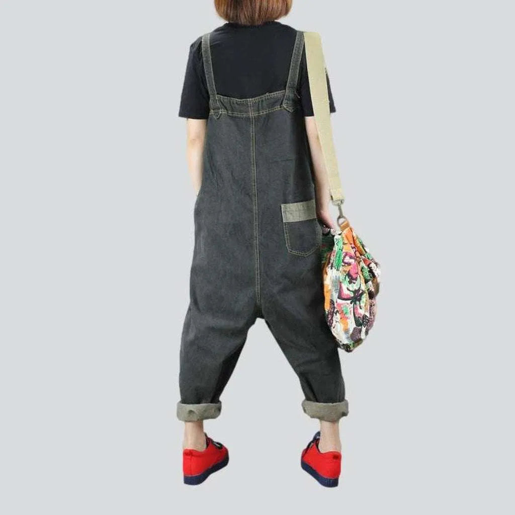 Women's street jean overall